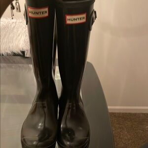 Hunter Classic Black Tall Boots